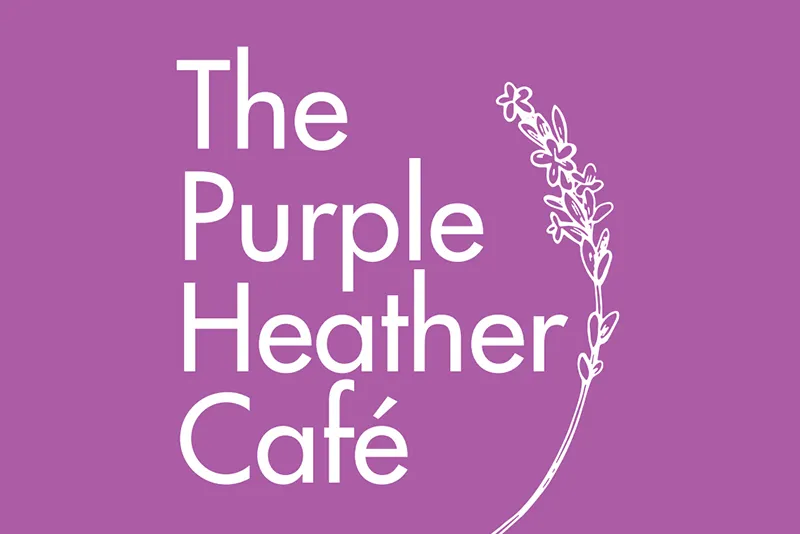 The Purple Heather Cafe logo